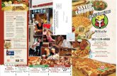 EDDM Retail with PAID SAVECoupons · Gourmet Pizza Cheese Pizza Add Your Favorite Toppings - Create Your Own Pizza! Wow! Barbecue Chicken Diced chicken breast, barbecue sauce, green