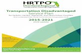 2018-2019 Transportation Disadvantaged Service Plan for ... · Heartland Regional Transportation Planning Organization Transportation Disadvantaged -Service Plan - for DeSoto, Hardee,