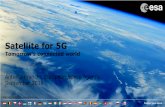Satellite for 5G - Ka Confproceedings.kaconf.org/papers/2018/clq/1_2.pdf · Satellite can complement 5G terrestrial systems and offer important societal and economic benefits 3. Satellite