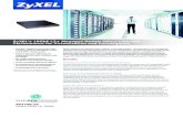 ZyXEL’s 10GbE L2+ Managed Switch Offers Line-rate …prodotti.zyxel.it/DATASHEET/ZYXXS-3700-24.pdf · 1000/10GBASE-T 8 10-Gigabit SFP+ 12 10 Gigabit combo (SFP/RJ-45) 4 Performance