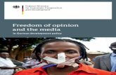 Freedom of opinion and the media in German development policy · freedom of opinion and freedom to express one’s opinions, in keeping with the rights set out in the Universal Declaration