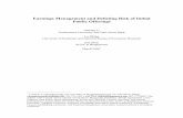 Earnings Management and Delisting Risk of Initial Public Offerings · Earnings Management and Delisting Risk of Initial Public Offerings Jinliang Li Northeastern University and State