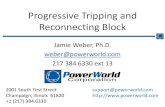 Progressive Tripping and Reconnecting Block · else if Frecon > 1.0 then Frecon = 1.0 // Order of precedence for trustworthiness of input is Vl1off, Vl2off, Vl2on, then Vl1on. if