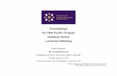 Proceedings CILTNA Pacific Chapter Gateway Series Luncheon ... · mond’s speaking notes. ... BC’s products reach international markets on time. The Airport Authority Model We