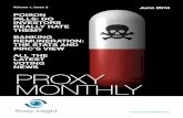 Volume 1, Issue 2 June 2014 - Proxy Insight Monthly June 2014.pdf · 2014. 6. 11. · shareholders either at the ballot or ... of proxy voting intelligence. Proxy statement Nick Dawson,