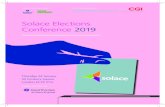 Solace Elections Conference 2019 · 2019. 1. 24. · Each case study draws on topical issues from recent elections to enable us to ... Watford Borough Council Gordon has over 30 years’