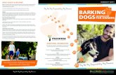 BARKING DOGS INFORMATION - My Maranoa Sheet... · 2016. 5. 4. · The dog will usually stop barking at the sound of your voice. Wait 15 to 20 seconds and if the dog does not bark