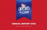 ANNUAL REPORT 2016informe2016.grupolala.com/wp-content/uploads/2017/... · RESULTS » Net sells increased in 11.0% in comparison to 2015, from 48,183 million pesos to 52,468 million