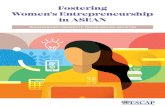 Fostering Women’s Entrepreneurship in ASEANsdghelpdesk.unescap.org/sites/default/files/2019-05/SSD...is the focus of this report. The measures in the AEC Blueprint 2025 are expected