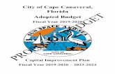 City of Cape Canaveral, Florida PROPOSED BUDGET ... FY 19-20...Job growth is up 1.8% from last year, according to University of Central Florida’s Florida and Metro Forecast. The