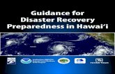 Hawaiʻi Disaster Recovery Preparedness Guidanceclimate.hawaii.gov/wp-content/uploads/2018/12/DRP... · 2018. 11. 1. · Hawaiʻi Disaster Recovery Preparedness Guidance 11/01/2018