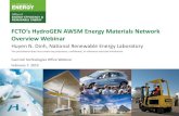 FCTO's HydroGEN AWSM Energy Materials Network Overview · FCTO’s HydroGEN AWSM Energy Materials Network Overview Webinar. Huyen N. Dinh, National Renewable Energy Laboratory. This