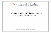 ContentProtect User Guide - cdn-prod.netnanny.com · filter scan results so only the content types you want to examine are displayed in the Scan Results pane. ContentWatch, Inc.
