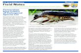 U.S. Fish & Wildlife Service March 2016 Field Notes News Letter March 2016.pdf · 2018. 5. 31. · Field Notes News from the Alabama Ecological Services Field Office U.S. Fish & Wildlife