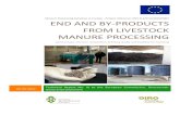 END AND BY-PRODUCTS FROM LIVESTOCK MANURE PROCESSING€¦ · END AND BY-PRODUCTS FROM LIVESTOCK MANURE PROCESSING - general types, chemical composition, fertilising quality and feasibility