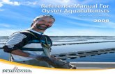 06.01.18 Oyster Manual - Marine Aquaculture Oyster aquaculture had been attracting the interest of oyster