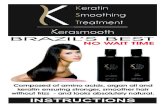 BRAZIL’S BEST NO WAIT TIMEhbp.net.au/image/catalog/files/Kerasmooth-Instructions-1-4.pdf · Brazilian Keratin smoothing treatment that provides a ‘straight effect’ for all hair
