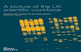 A picture of the UK scientific workforce€¦ · to progress to scientific jobs after graduating than white students. Socio-economic background • Socio-economic background has a