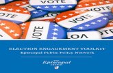 ELECTION ENGAGEMENT TOOLKIT - Amazon S3s3.amazonaws.com/dfc_attachments/public/documents/... · 2016. 8. 10. · In your GOTV efforts, you may not promote a particular party or candidate.