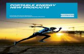 PORTABLE ENERGY NEW PRODUCTS nyheter.pdf · PORTABLE ENERGY SOLUTIONS PORTFOLIO COMMITTED TO SUSTAINABLE PRODUCTIVITY Atlas Copco’s Portable Energy division has a forward-thinking