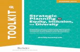 diversity.berkeleydiversity.berkeley.edu/sites/default/files/academic-strategic-toolkit... · UC Berkeley education and career development, while at the same time striving to identify