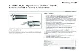 65-0223-C7061A,F Dynamic Self-Check Ultraviolet Flame Detector€¦ · C7061A Dynamic Self-Check Ultraviolet Flame Detector. C7061F Dynamic Self-Check Ultraviolet Flame Detector.