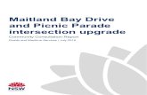 Maitland Bay Drive and Picnic Parade intersection upgrade€¦ · opinion, $7 million was a lot to spend on a roundabout. The NSW Government has committed $7 million to upgrade the