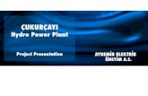 AYDEMİRENERJİ - Isparta Elektrikispartaelektrik.com/dokuman/cukurcayi/CUKURCAYI_HEPP... · 2015. 1. 22. · AY İR R İ Executive Summary ÇUKURÇAYI HEPP is under construction,
