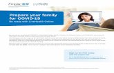 Prepare your family for COVID-19 · LiveHealth Online is the trade name of Health Management Corporation, a separate company providing telehealth services on behalf of Empire BlueCross