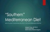“Southern” Mediterranean Diet · Chicken, pork, beef ... 300 mg sodium. Recipe Makeover Shrimp and Grits –reg. ... The Blue Zones Kitchen –100 Recipes to Live to 100 –Dan