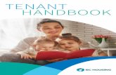 BC Housing Tenant Handbook€¦ · BC Housing Tenant Handbook | 2 Roles of bc Housing stAff In buildings managed by BC Housing in the Lower Mainland, Victoria, Interior, and Prince