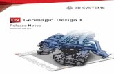 Geomagic Design X Release Notes - Amazon S3 · Improvements to Design X 2019’s user interface streamlines the overall workflow, allowing you to be more efficient throughout the