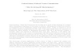 United States Federal Trade Commission “The Evolving IP ... · experience of my friend inventor Steve Perlman at Rearden.2 Had FTF been in place during that time, Rearden would