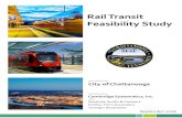 Rail Transit Feasibility Study - connect.chattanooga.gov...Oct 22, 2015  · dates back to Glen Miller’s “Chattanooga Choo Choo”, which in 1942 became the first “gold”-selling