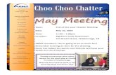 Choo Choo Chatter - chattanooga-arma.org May... · Choo Choo Chatter is the official publication of the Greater Chatta-nooga Chapter of ARMA Internation-al and is published monthly