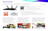 Nighthawk AC1900 Smart WiFi Routerâ€”Dual Band Gigabit Data MOBILE | UP TO 100% FASTER Improve your