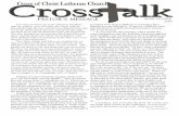 Pastor’s message 2019 - Cross of Christ Utahcrossofchristutah.com/wp-content/uploads/2013/08/... · 2019. 3. 4. · take our focus and place it squarely on Christ Jesus. He is our