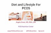 Diet and Lifestyle For PCOS - PCOS Challengepcoschallenge.org/symposium/2015-atlanta... · The PCOS Nutrition Center PCOSnutrition.com •FREE PCOS Nutrition Tips newsletter, articles,