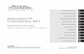 Directions for Use Mode d’emploi Precision ...€¦ · Intended Use Precision™ Connector M1 9055876-006 1 of 49 Precision™ Connector M1 Model SC-9004-35, SC-9004-55, SC-9004-70