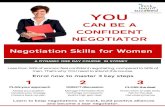 Negotiation Skills for Women Brochure - Think Learn Succeed 2017. 2. 12.آ  Negotiation Skills for Women