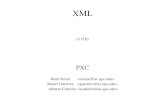 XML - studies.ac.upc.edustudies.ac.upc.edu/FIB/PXC/transpas/XML_p2007_rserral.pdf · XML (v 0.6) PXC René Serral  Manel Guerrero