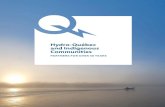Hydro-Québec and Indigenous Communities · Indigenous and Northern Affairs Canada, December 2016. Ministère de la Santé et des Services sociaux du Québec, August 2017. N E S O