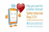 A risky business!neslearningzone.com/wp-content/uploads/2016/09/Safer-Internet-Da… · Safer Internet Day2016 #shareaheart . HERE cucK . HRVE . Warning! Uirus Downloaded a . LOSER