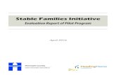 Stable Families Initiative€¦ · County, are taking such steps to improve their response to family homelessness. The Stable Families Initiative (SFI) is an intentional and targeted