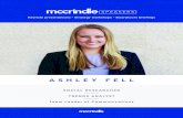ASHLEY FELL - McCrindle · Ashley Fell Ashley Fell is a social researcher, TEDx speaker and Head of Communications at the internationally recognised McCrindle. As a trends analyst