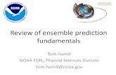 Review of ensemble prediction fundamentals 4.10/hfip_product_hamill.pdf · ensemble. Happens when observed too commonly is lower than the ensemble members. Happens when there are