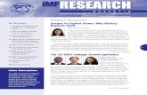 IMF Research Bulletin - September 2012 · seen capital flows to EMEs resume again. This article summa-rizes recent research on what causes these mercurial movements of capital flows