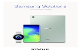 Samsung Solutions - InVue · development. Custom designed testing equipment to simulate actual in-store use. › 90,000 sq. ft innovation, quality, design and service center in Charlotte,