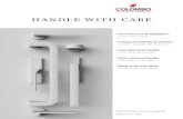 HANDLE WITH CARE - Colombo Designdownload.colombodesign.com/download/magazine/pdf/HANDLE...HANDLE WITH CARE Colombo Design semiannual magazine YEAR 1 No. 1 - 2018 Una nuova era da