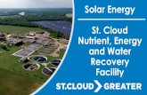 Solar Energy St. Cloud Nutrient, Energy and Water Recovery Facility 2020. 1. 7.آ  SOLAR INITIATIVE TIMELINE.